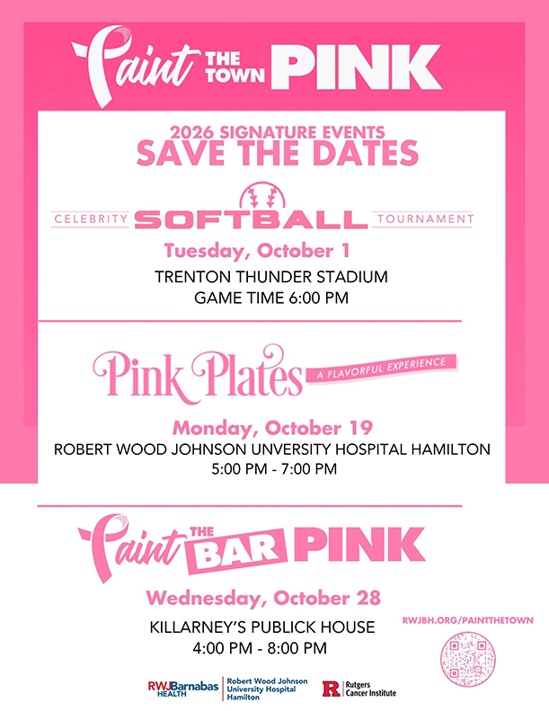 Paint the Town Pink 2026 Events